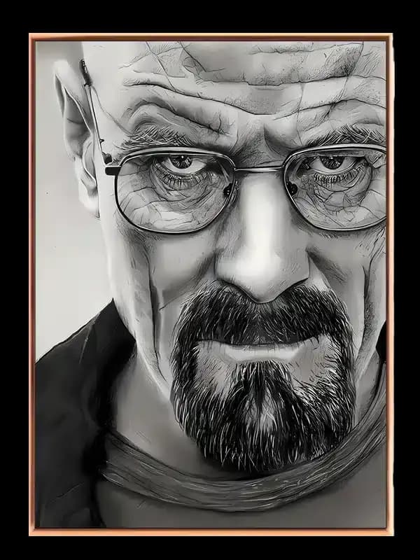 Walter White Intense Gaze