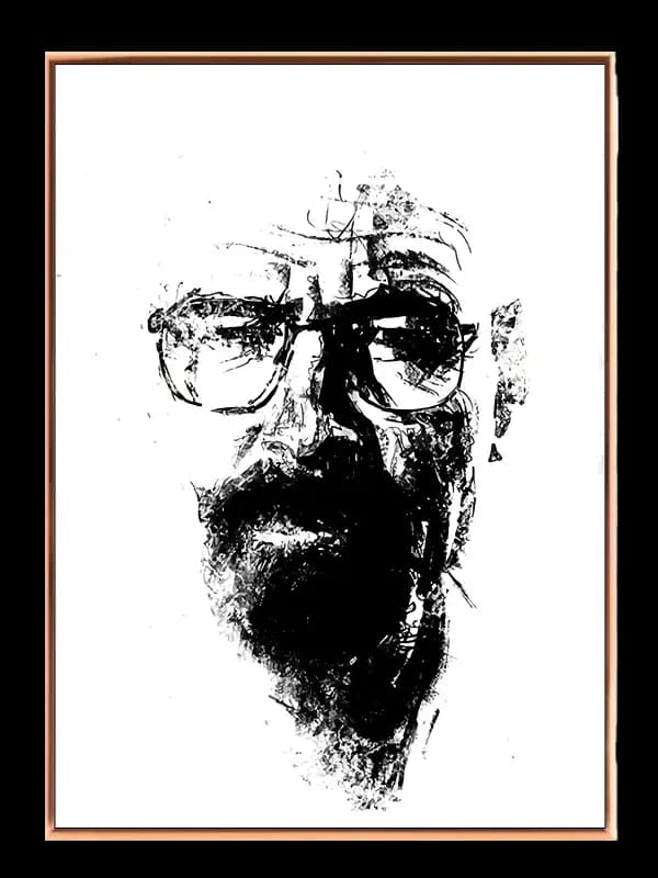 Ikonisk TV Antihelt Portræt