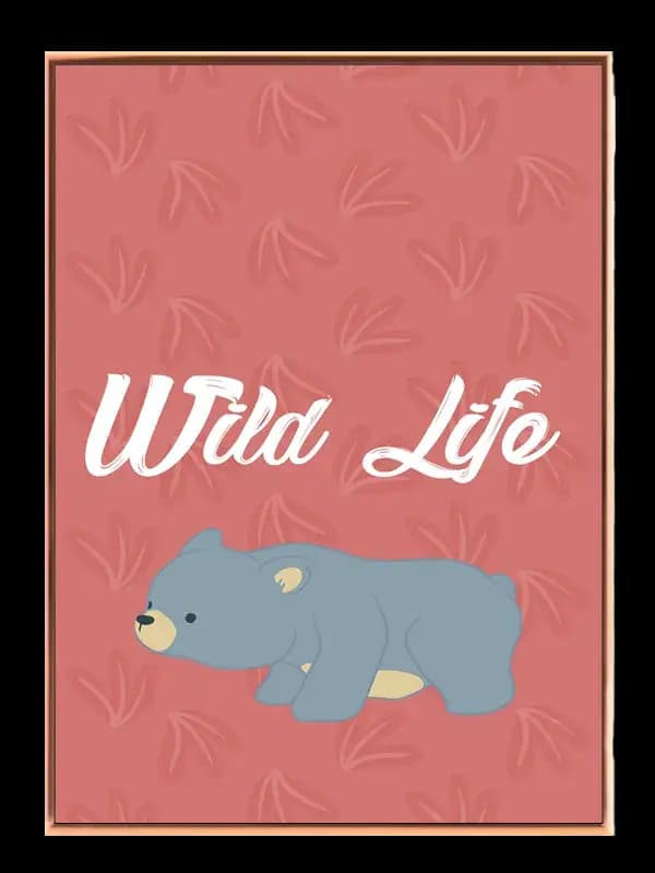 Gentle Wild Bear Plakat