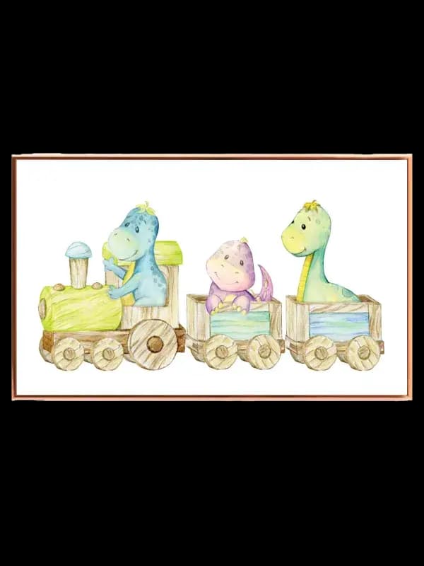 Playful Dinosaur Train Plakat