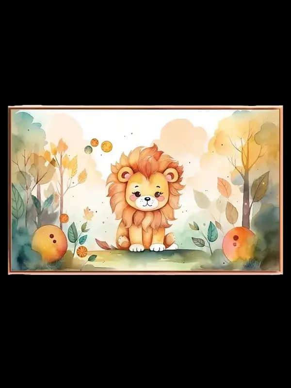 Gentle Little Lion Plakat