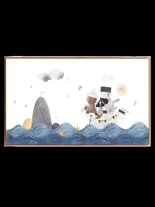 Playful Pirate Bear Adventure Plakat