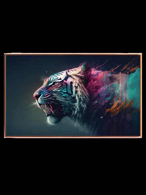 Fierce Dreamy Tiger Plakat