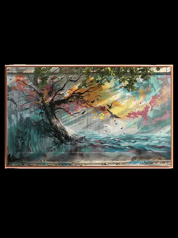 Sort Silhuet Edition GF73 Plakat