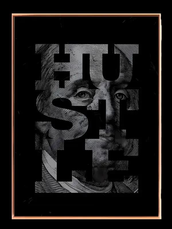Hustle Statement Plakat