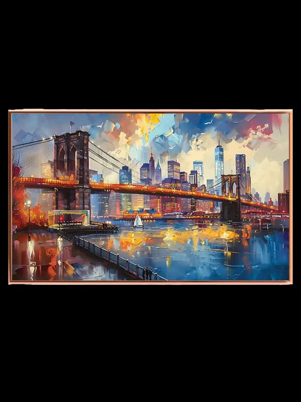 Brooklyn Bridge Over Manhattan