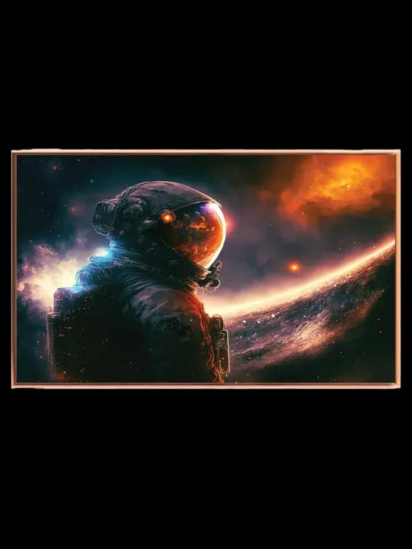 Astronaut ved Planetens Rand