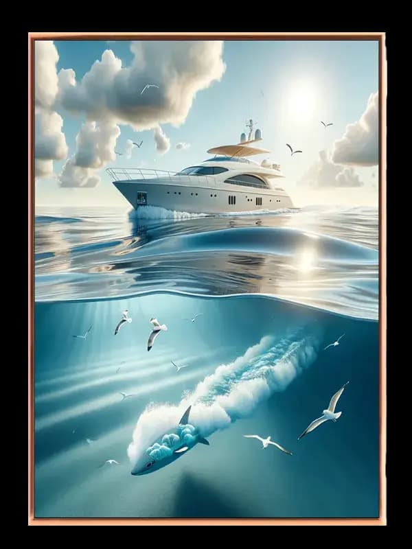 Yacht Over Delfin i Dyb