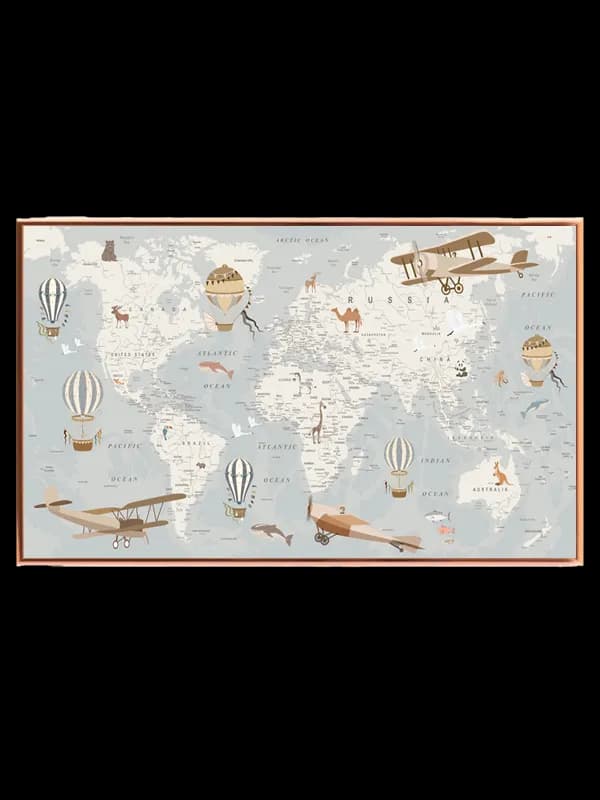 Verden Rundt i Eventyrlige Farver