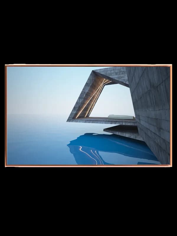 Moderne Arkitektur ved Havets Kant