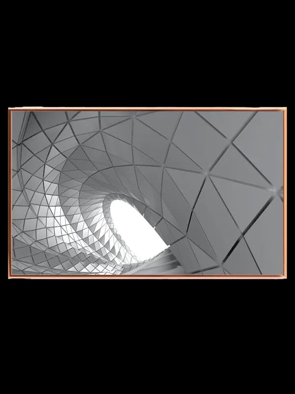 Futuristisk Geometrisk Spiral