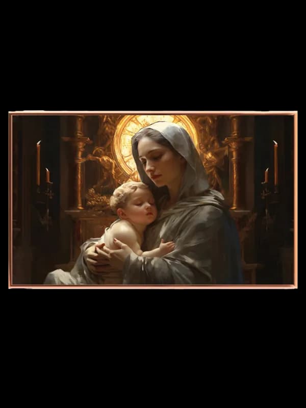 Madonna med Sovende Barn