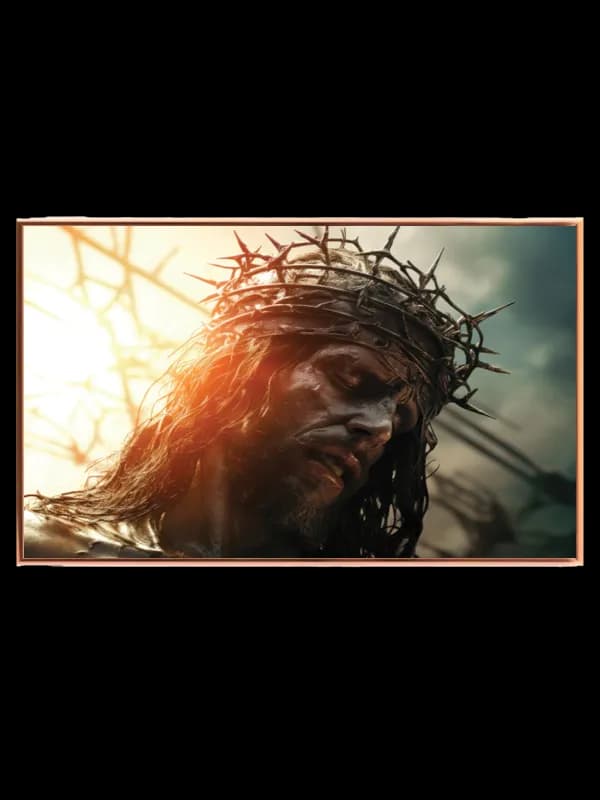 Grafisk Tornekrone i Modlys