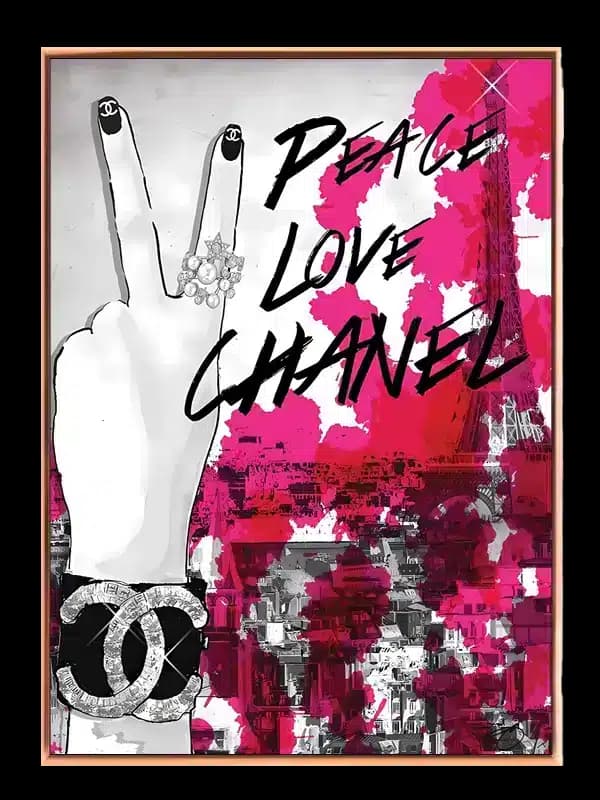 Håndfredstegneiffeltårnby med typograficollagepenselstrøg former