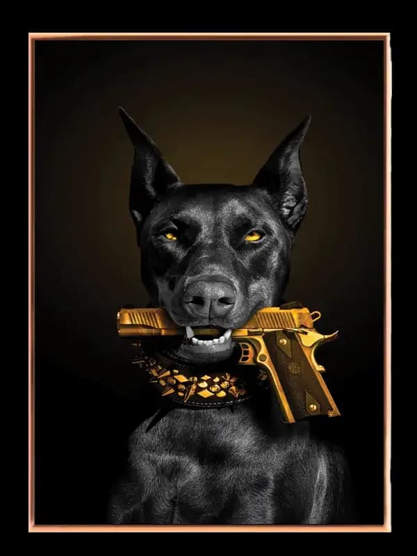 Modig Styrke Kontrast Plakat