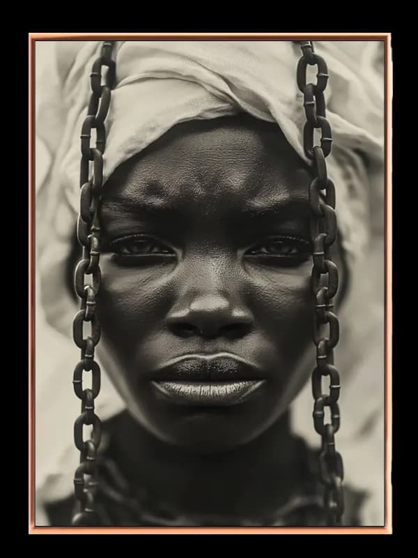 Portræt med Kæder og Tørklæde