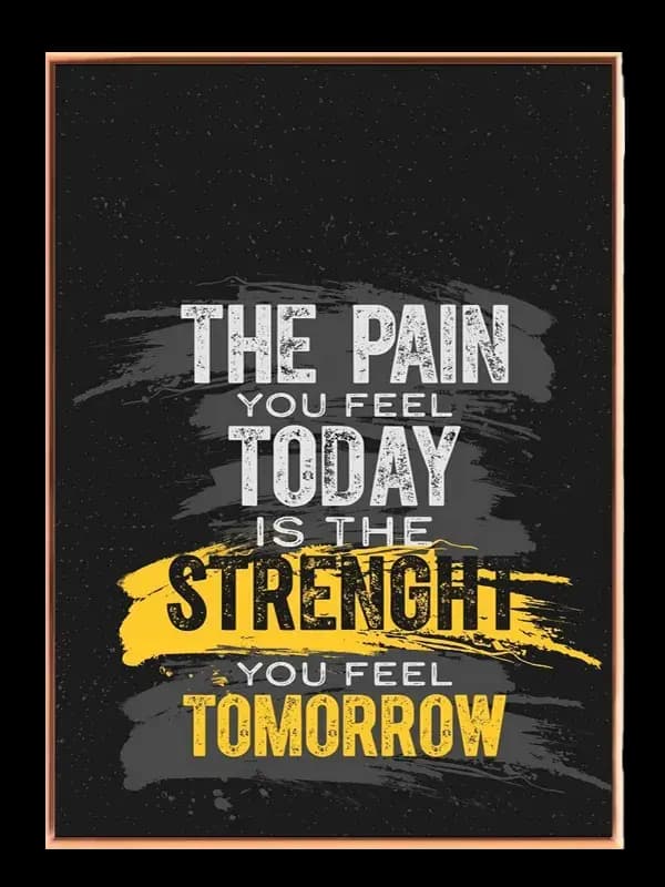 Styrke og Smerte Plakat