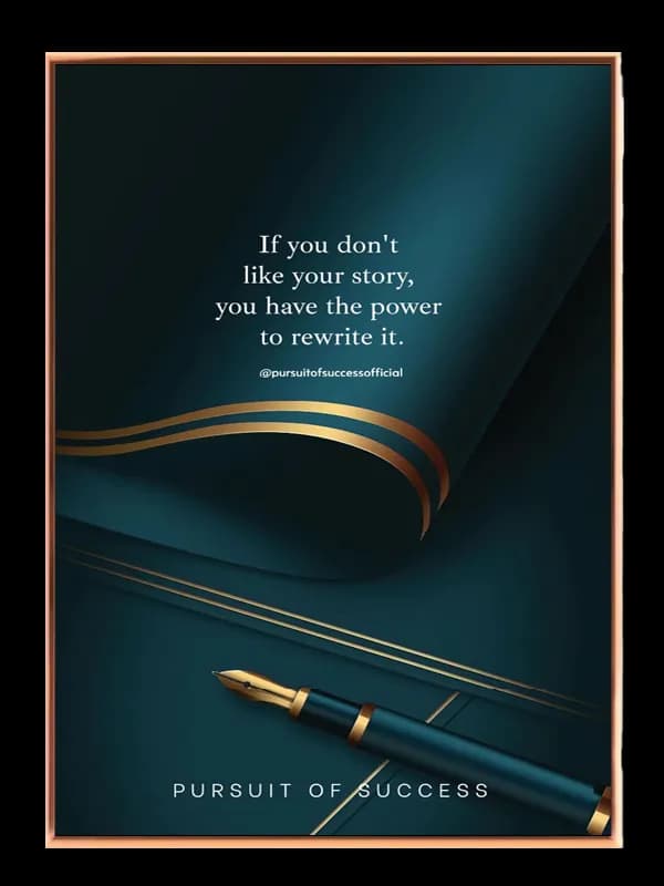 Omskriv Din Historie Plakat