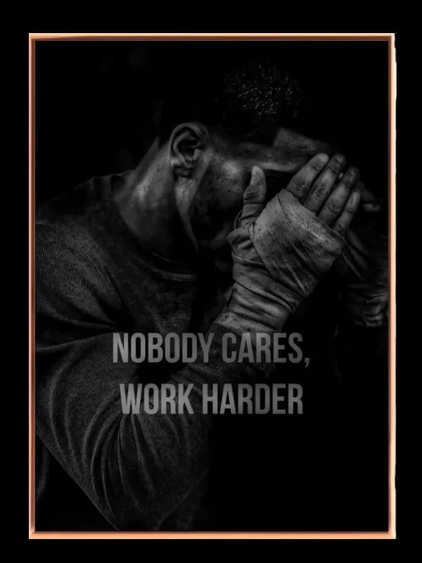 Arbejd Hårdere Plakat