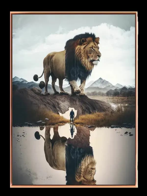 Lion Above Plakat
