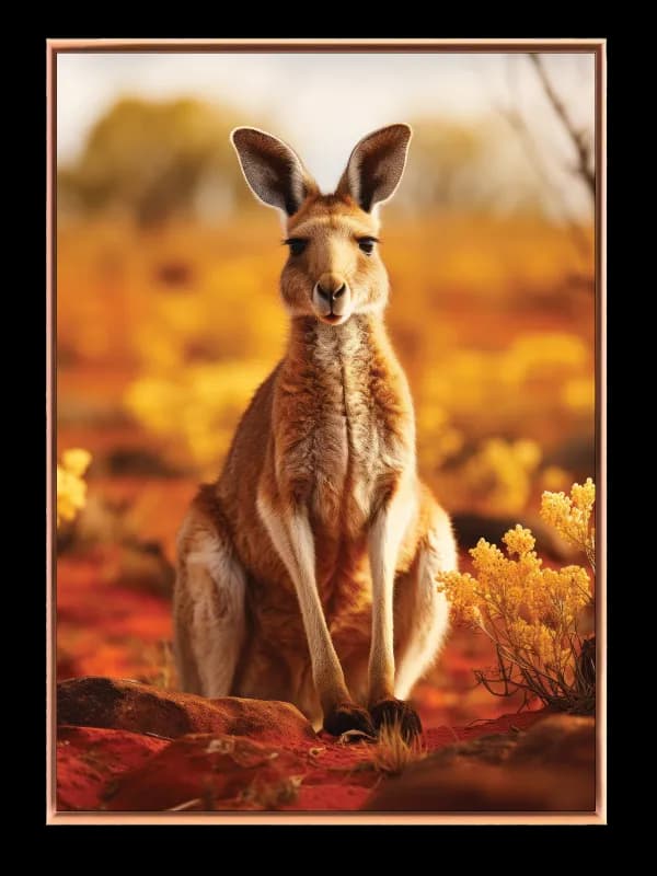 Ko Red Kangaroo Plakat