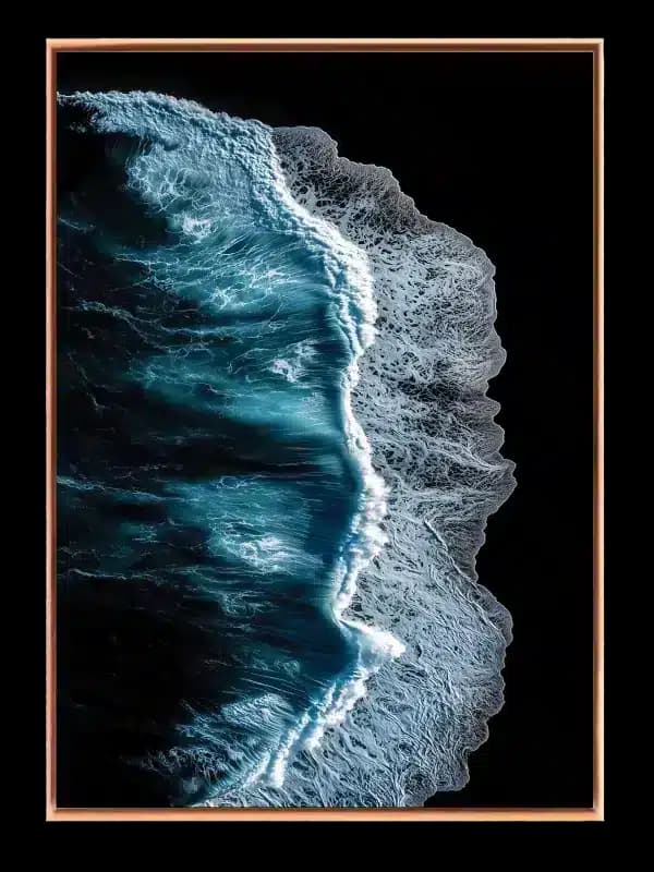 Bølgekrone i Detaljer Plakat