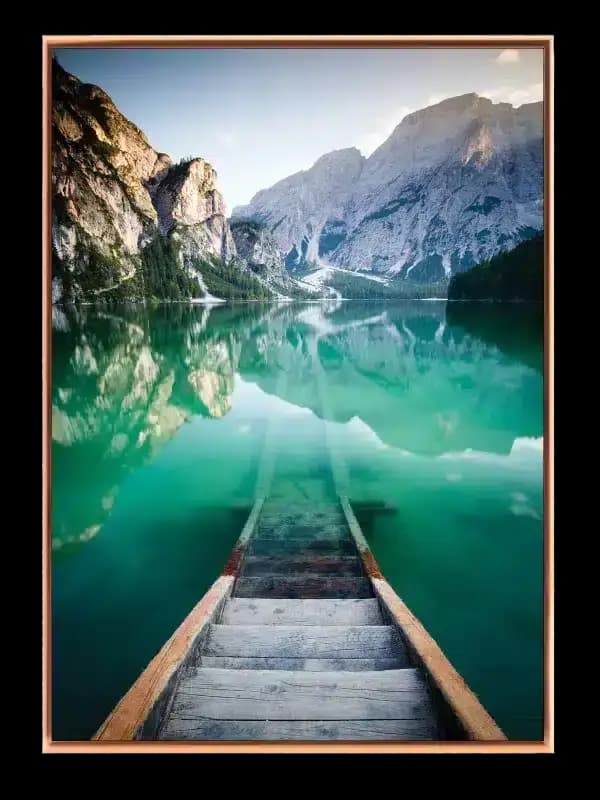 Trappe Til Bjergsø Plakat