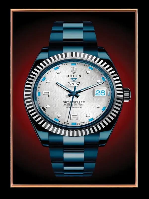 Rolex Ikonisk Tidløshed Plakat